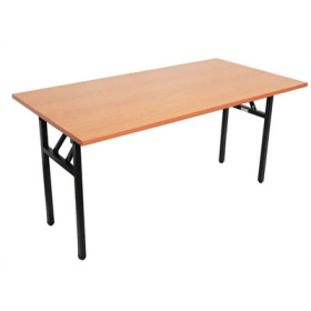 Rapidline folding table 1800 x 900mm beech #RLFFT189B
