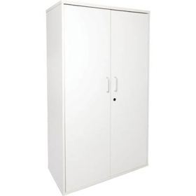 Rapid vibe cupboard lockable 1800 x 900 x 450mm white #RLSP2FDW
