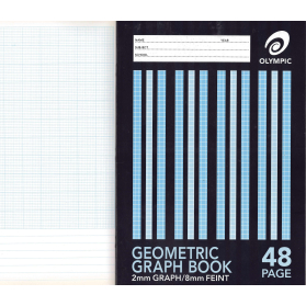 Grid book A4 2mm 48 page #GBA42