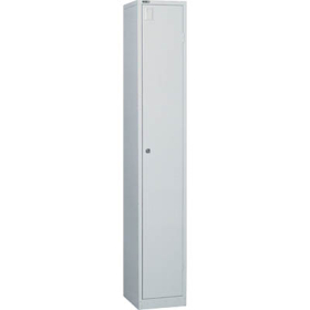 Go steel locker 1 door 305 x 455 x 1830mm white #RLGLA305/1WC