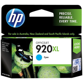 Hp 920xl inkjet cartridge high yield cyan #HP920XLC
