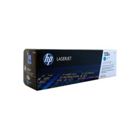 Hp ce321a no 128a laser toner cartridge cyan #HPCE321A