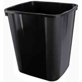 Italplast plastic waste bin 32 litre black #I180