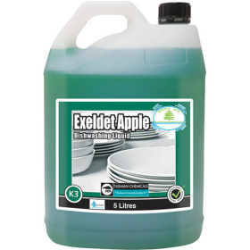 Tasman Exeldet dishwashing liquid 5 litre Apple #DWT029701