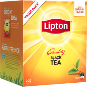 Lipton teabags box 200 #LTB200