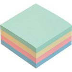 Marbig cube notes 75x75mm pastel 100sht #M1810899