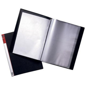 Marbig clearview display book 76 pocket black #M2058002
