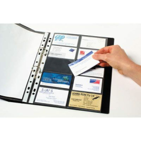 Marbig business card pockets A4 pack 10 #M25715