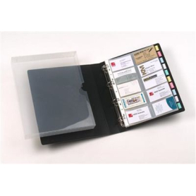 Marbig business card book with case 500 capacity #M8703102