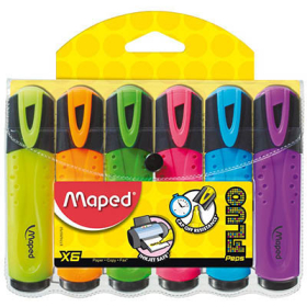 Maped highlighters fluo peps wallet 6 #M8742557