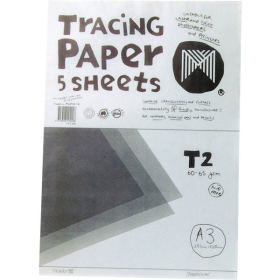 Micador tracing paper A3 pack 5 sheets #MA3T2