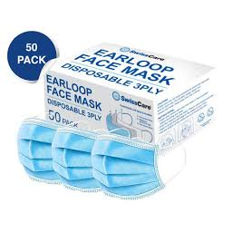 3 Ply disposable face mask box 50 #MASK