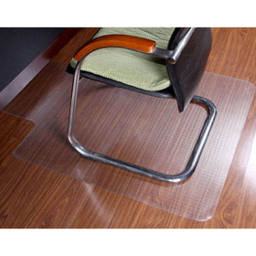 Rapidline chair mat for hard floor surfaces large 1350 x 1140mm #MATSML
