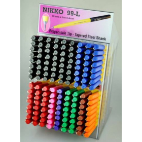 Nikko 99l permanent marker finepoint 0.4mm red #N99LR