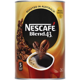 Nescafe blend 43 coffee 1kg #NC431KG