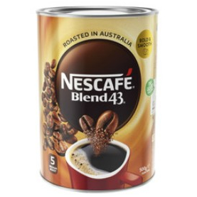 Nescafe blend 43 coffee 500gm can #NC43500