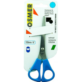 Scissors osmer school blue 150mm #OS204
