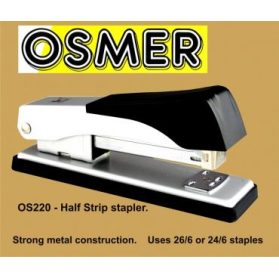 Osmer half strip metal stapler #OS220