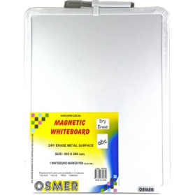 Whiteboard A3 size with marker, eraser, magnetic #OW3528