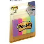 Post-it paper page markers 15 x 50mm ultra small 5 colours Capetown #P670-5AN