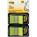 Post-it flags bright green twin pack 100 #P680BG