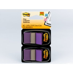 Post-it flags purple twin pack 100 #P680P