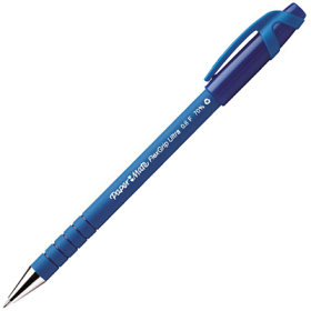 Papermate flexgrip ultra capped ballpoint pen fine 0.5mm blue #PFUFBL