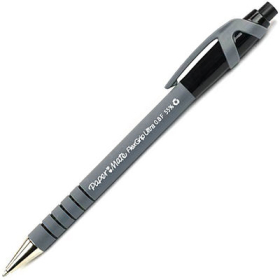 Papermate flexgrip ultra retractable ballpoint pen fine 0.7mm black #PFURFB