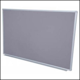 Rapidline aluminium framed pinboard 1200 x 900mm grey #PIN129