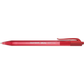 Papermate inkjoy 100 retractable ballpoint pen medium 1.0mm box 12 red #PMIJ100RR