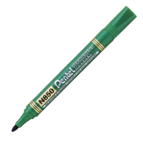 Pentel permanent marker bullet point 1.5mm green #PN850G