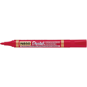 Pentel permanent marker bullet point 1.5mm red #PN850R