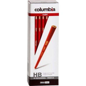 Columbia cadet hexagon pencil HB #C61560HB