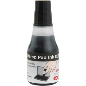 Colop 801 stamp pad ink 25ml black #C801BK