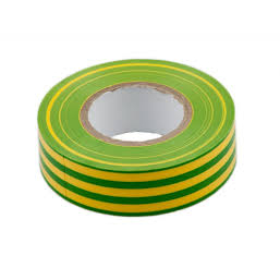 PVC insulation tape 19mm x 20m yellow green #PVC20Y/GN