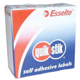 Quikstik dispenser labels rectangular 29x76mm 180 labels white #Q2976