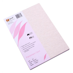 Quill parchment card A4 176gsm pack 50 natural #Q060858