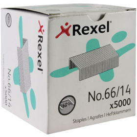 Rexel no 66/14mm staples giant box 5000 #R06075
