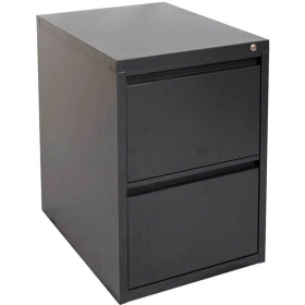 Initiative filing cabinet 2 drawer 475 x 600 x 720mm graphite ripple #RLRFCA2INTGR