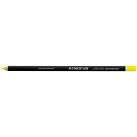 Staedtler 108 20-1 lumocolor permanent glasochrom pencils yellow #S10820Y