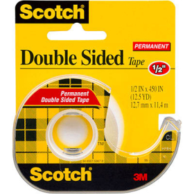 3M scotch double sided tape in dispenser 12.7mm x 11.4m #S137