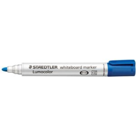 Staedtler lumocolor whiteboard marker bullet point 2.0mm blue #S351BL