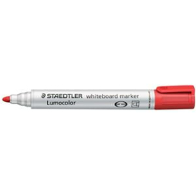 Staedtler lumocolor whiteboard marker bullet point 2.0mm red #S351R