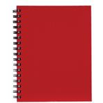 Spirax hard cover notebook A5 200 page red #S511R