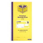 Spirax 550 carbonless telephone message book #S550