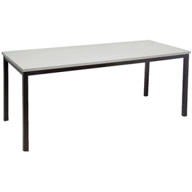 Rapidline steel frame table 1500 x 750mm grey #RLSFT1575G
