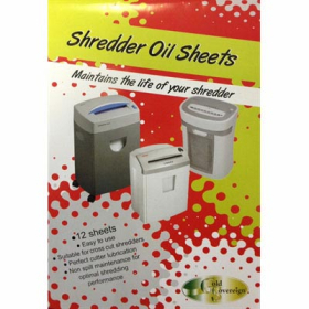 Gold sovereign shredder oil sheets 12 pack #SGSOILSHEET