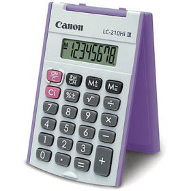 Canon calculator pocket 8 digit display #SLC210L