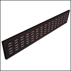 Rapid span modesty panel 957 x 300mm for 1200mm desk and corner desks black #RLSPM127BK