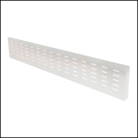 Rapid span modesty panel 957 x 300mm for 1200mm desk and corner desks white #RLSPM127W
